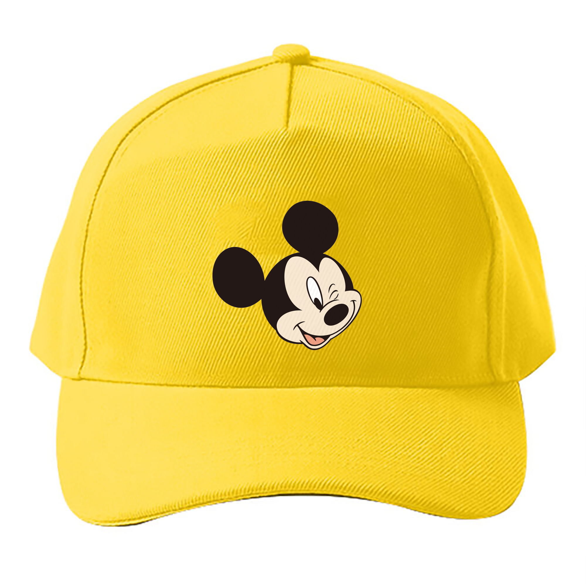 （画像用） ミッキーマウス Mickey Mouse ベースボールキャップ 綿100％ 男女兼用 帽子 スポーツ